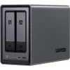UGREEN DXP2800+ 2x Seagate IronWolf HDD Bundle - 2-Bay NAS mit Intel Celeron N5105, 8GB DDR4, 2x 2,5GbE, inkl. 2x 4TB HDDs