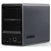 UGREEN DXP2800+ 2x Seagate IronWolf HDD Bundle - 2-Bay NAS mit Intel Celeron N5105, 8GB DDR4, 2x 2,5GbE, inkl. 2x 4TB HDDs