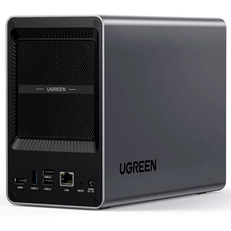 UGREEN DXP2800+ 2x Seagate IronWolf HDD Bundle - 2-Bay NAS mit Intel Celeron N5105, 8GB DDR4, 2x 2,5GbE, inkl. 2x 4TB HDDs