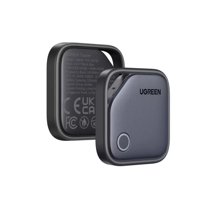 UGREEN FineTrack Bluetooth Tracker CM829 für Samsung SmartThings, Schwarz