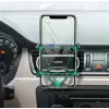 UGREEN Gravity Auto Telefonhalter Halterung für Armaturenbrett Windschutzscheibe, Universelle Smartphone-Halterung mit Starker Saugnapf, 360° Drehung, Teleskoparm, Ein-Knopf-Entriegelung, Schwarz
