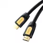 UGREEN HD101 HDMI 2.0 Kabel 4K 60Hz 1m Schwarz-Gelb