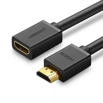 UGREEN HD107 10141 HDMI-Verlängerungskabel 1m - Schwarz