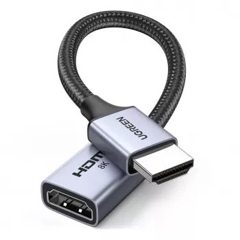 UGREEN HD165 HDMI 2.1 Verlängerungskabel 0,15 m - Grau