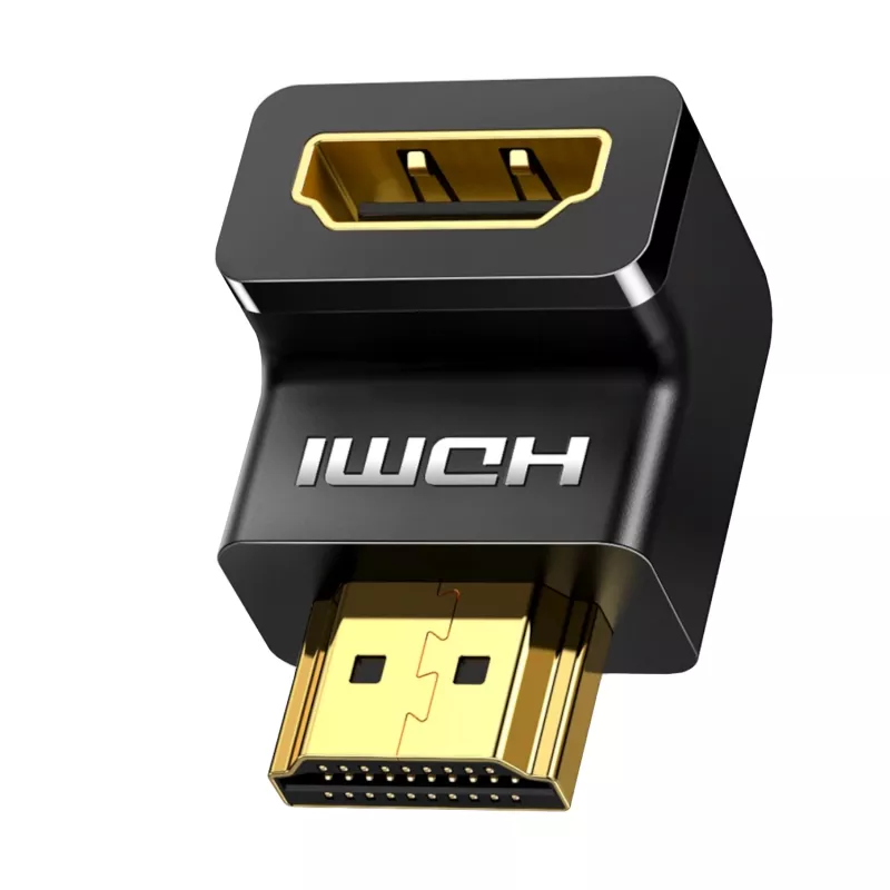 UGREEN HDMI-Winkeladapter 90 Grad unten 4K 60Hz HD112 Schwarz