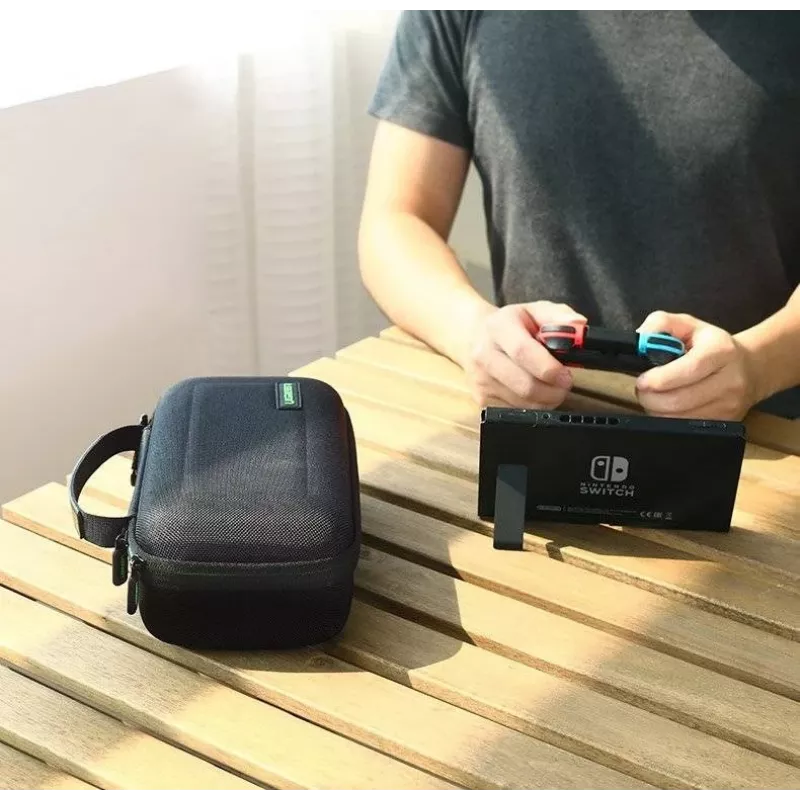 UGREEN LP145 Schutzhülle für Nintendo Switch, EVA-Hartschale, Oxford Schwarz