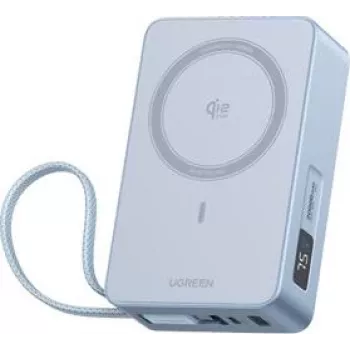 UGREEN Magnetische Powerbank 45W 10000mAh Qi2 MagSafe-kompatibel USB-C PD Schwarz 65959