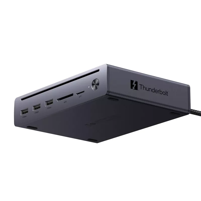UGREEN Maxidok 10-in-1 Thunderbolt 5 Docking Station mit 8K Triple Display und 140W Power Delivery