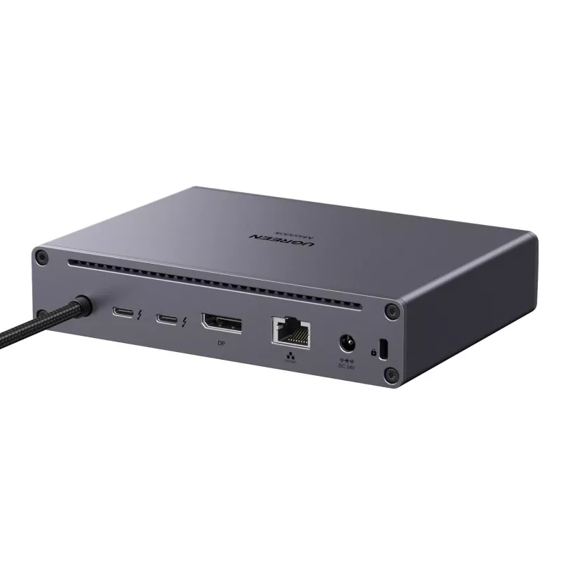 UGREEN Maxidok 10-in-1 Thunderbolt 5 Docking Station mit 8K Triple Display und 140W Power Delivery
