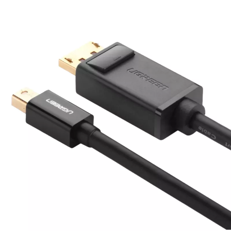 UGREEN Mini DisplayPort auf DisplayPort Kabel 1,5 m Schwarz