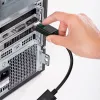 UGREEN MM137 DisplayPort-auf-HDMI-Adapter 4K/1080p Schwarz