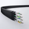 UGREEN NW102 Cat6 Flaches Ethernet-Netzwerkkabel 8m - Schwarz