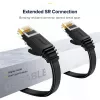 UGREEN NW102 Cat6 U/UTP Flach-Ethernetkabel 5m - Schwarz