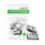 UGREEN NW111 RJ45 Cat6 Ethernet Netzwerkstecker 100er Pack - Silber/Transparent