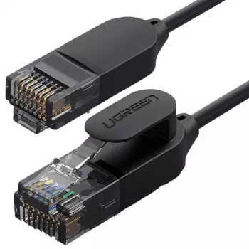 UGREEN NW122 Cat6A UTP RJ45 Ethernet Patchkabel – 10 m, Schwarz