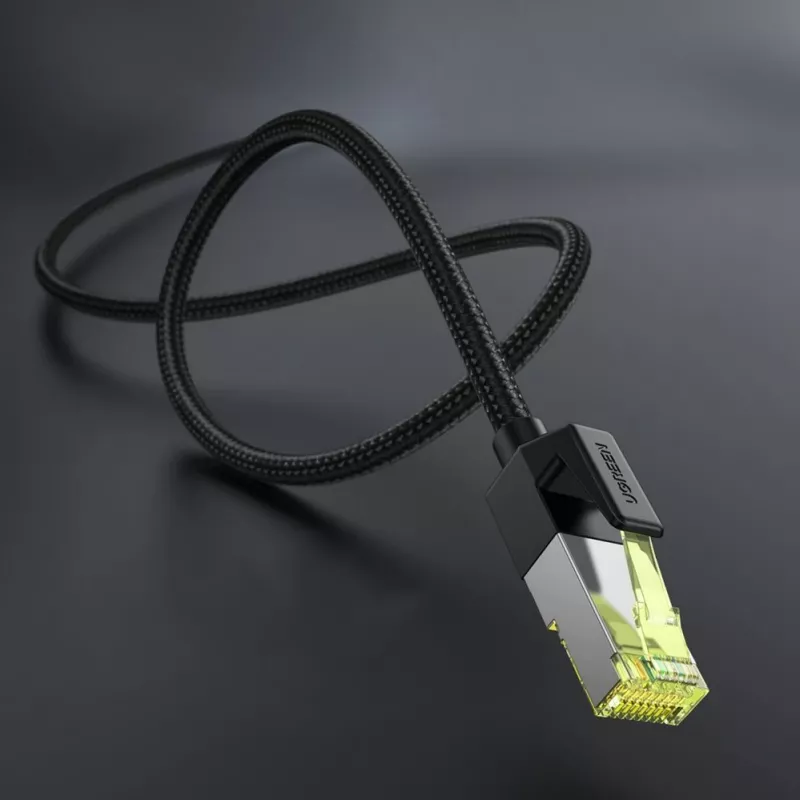 UGREEN NW150 Cat 7 Ethernet-Kabel 1m - Schwarz