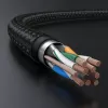 UGREEN NW150 Cat 7 Ethernet Patchkabel 3m - Schwarz