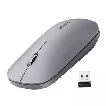 UGREEN Tragbare 2,4GHz Funkmaus - Grau