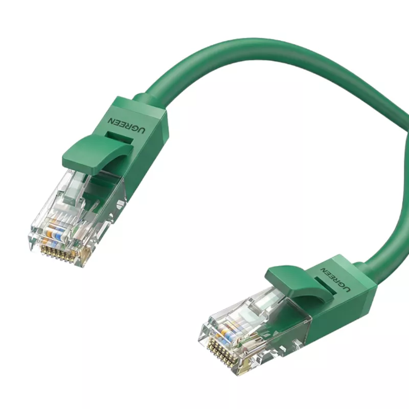 UGREEN RJ45 CAT6 2m LAN-Netzwerkkabel - 1Gbps, 250MHz - Grün