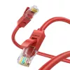UGREEN RJ45 CAT6 Ethernet 0,5m LAN-Netzwerkkabel - Rot (1Gbps, 250MHz)