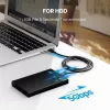 UGREEN US184 USB-A auf USB-C 3.0 Kabel, 2 m, Schwarz