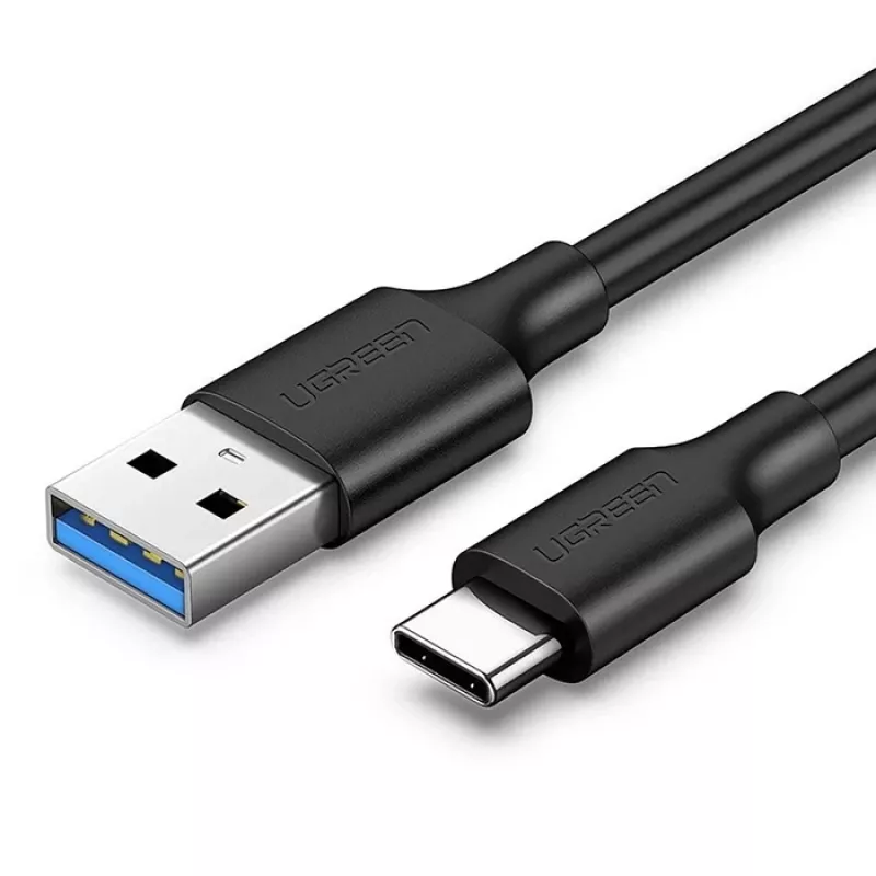 UGREEN US184 USB-A auf USB-C 3.0 Kabel, 2 m, Schwarz