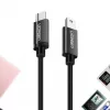 UGREEN US242 USB-C auf Mini USB Kabel 1m Schwarz