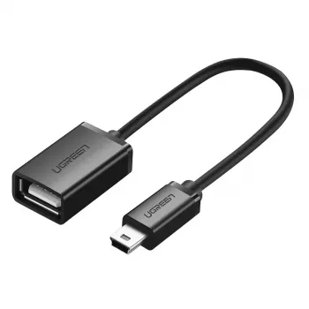 UGREEN US249 Mini USB OTG Adapter Schwarz
