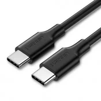 UGREEN US286 USB-C auf USB-C Kabel 1m Schwarz - PD QC 3A 480Mbps