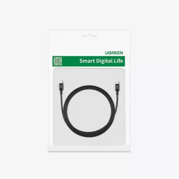 UGREEN US300 USB-C auf USB-C Kabel 480Mbps 5A 1m Schwarz