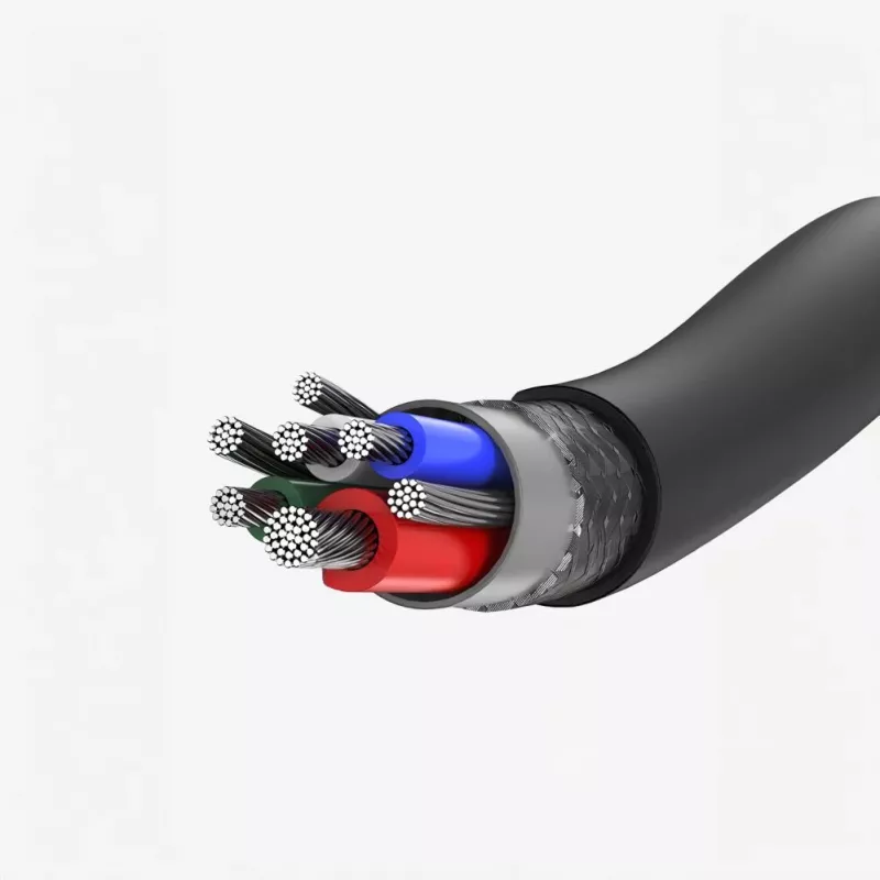 UGREEN US300 USB-C auf USB-C Kabel 480Mbps 5A 1m Schwarz
