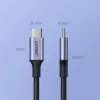 UGREEN US316 USB-C auf USB-C Kabel 100W 5A 480Mbps 1m Schwarz