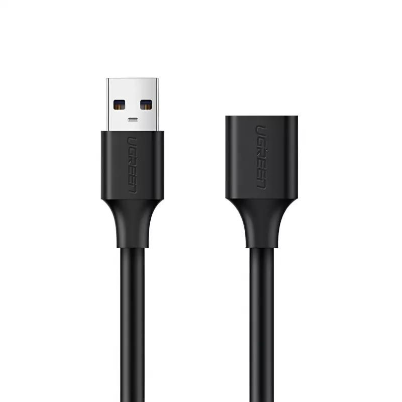 UGREEN USB 2.0 Verlängerungskabel – A-Stecker auf A-Buchse, 480Mbps Datenübertragung – 2M