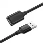 UGREEN USB 2.0 Verlängerungskabel – A-Stecker auf A-Buchse, 480Mbps Datenübertragung – 2M