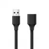 UGREEN USB 2.0 Verlängerungskabel – Stecker auf Buchse, 480Mbps Datenübertragung, 1,5m, Schwarz