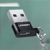 UGREEN USB-A Stecker auf USB-C Buchse Adapter (Schwarz)