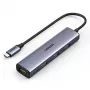 UGREEN USB-C Hub 4-Port USB 3.2 Gen 1 Silber