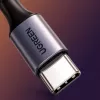 UGREEN USB-C-auf-3,5-mm-Kabel 1 m grau (AV143)