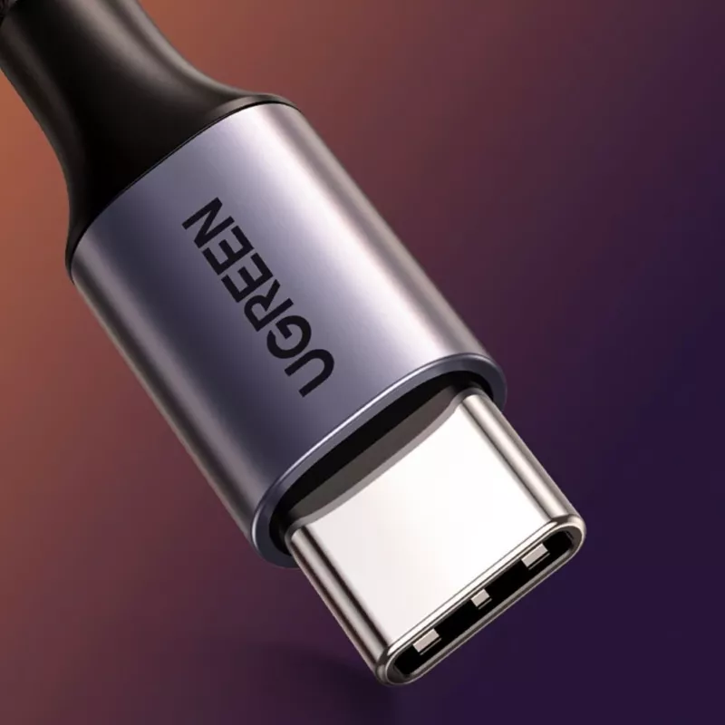 UGREEN USB-C-auf-3,5-mm-Kabel 1 m grau (AV143)