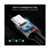 UGREEN USB-C auf USB-C 100W geflochtenes Nylon-Ladekabel 2m Schwarz