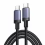 UGREEN USB-C auf USB-C Ladekabel USB 2.0 240W PD 3.1, Aluminiumgehäuse geflochten, 2m Grau