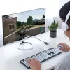 UGREEN USB auf 3,5 mm externer Stereo-Sound-Adapter - Schwarz