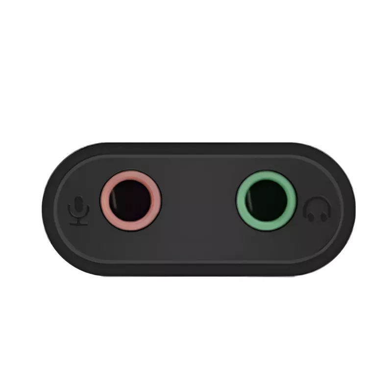 UGREEN USB auf 3,5 mm externer Stereo-Sound-Adapter - Schwarz