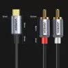 UGREEN USB Type-C auf 2RCA Audiokabel 1,5m Grau (20193 CM451)