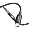 UGREEN USB Type-C auf 3,5mm AUX Audiokabel 3M - Schwarz
