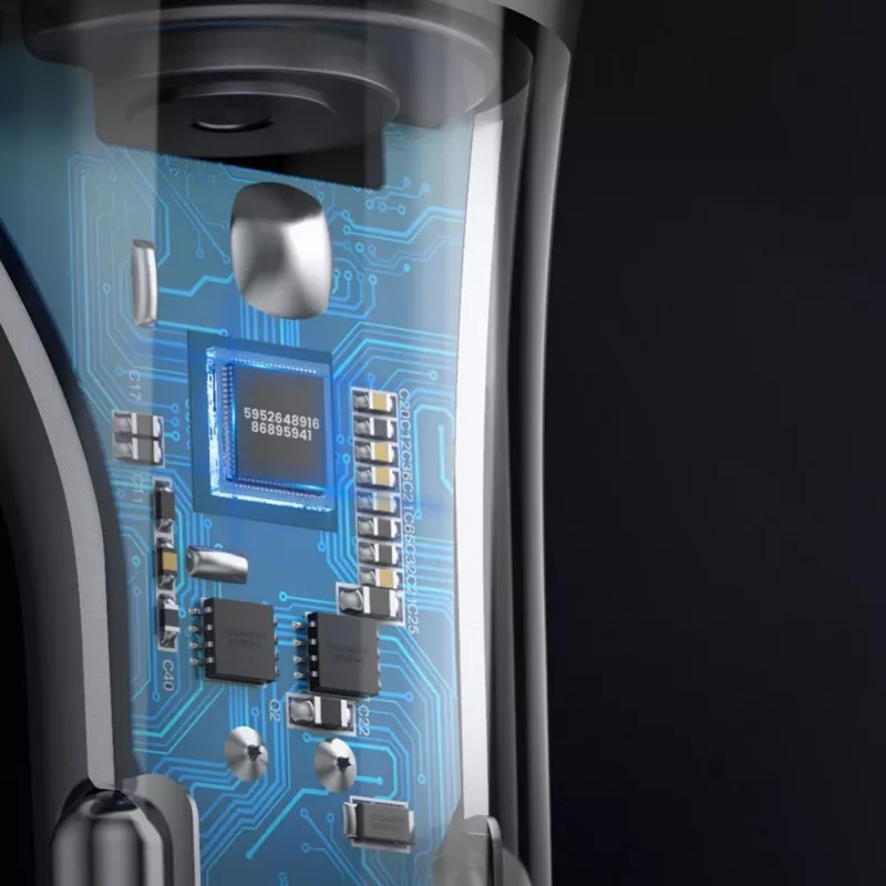 UGREEN USB Type C / USB QC PD 24W Autoladegerät mit 12V Zigarettenanzünderbuchse Silber (CD204)