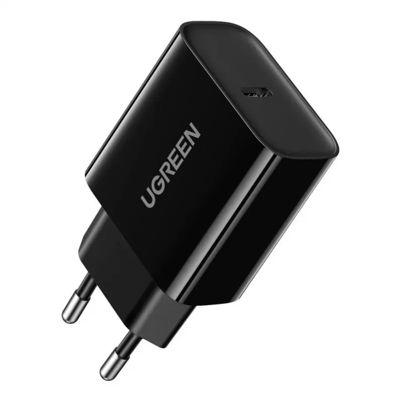 UGREEN USB-Wandladegerät Typ C 20W Power Delivery Schwarz (10191)