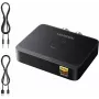 UGREEN Wireless Bluetooth 5.3 LDAC Hi-Res Audio-Empfänger mit 3,5-mm-AUX- und 2x-RCA-Ausgang, ESS ES9018K2M DAC, aptX HD, aptX Adaptive, aptX, AAC, SBC, Dual-Device-Verbindung, Aluminiumlegierung, Schwarz