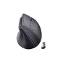 UGREEN Kabellose Vertikale Maus Schwarz 2.4GHz Ergonomisch Leise Klicks 2400 DPI