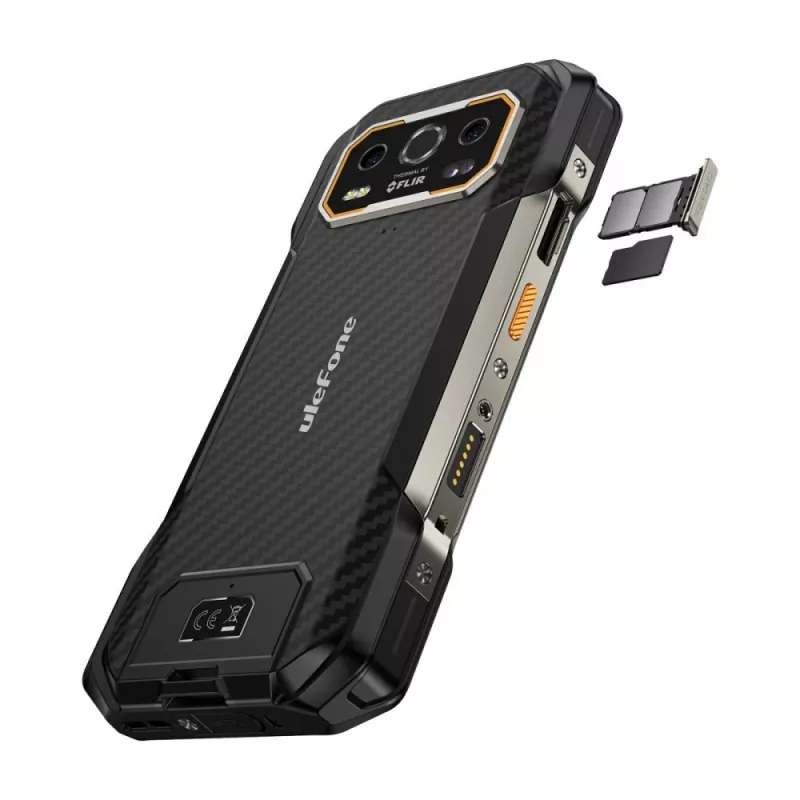 ULEFONE ARMOR 27T 12GB RAM 256GB Speicher 4G LTE Robustes Smartphone (Schwarz)